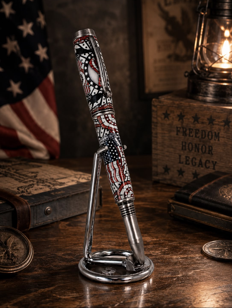 American Flag Pen